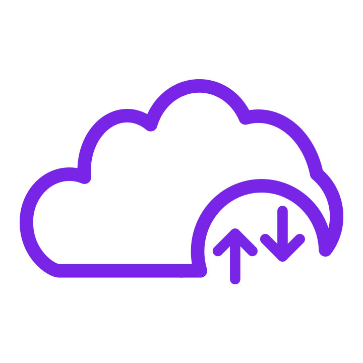 Download and upload icon