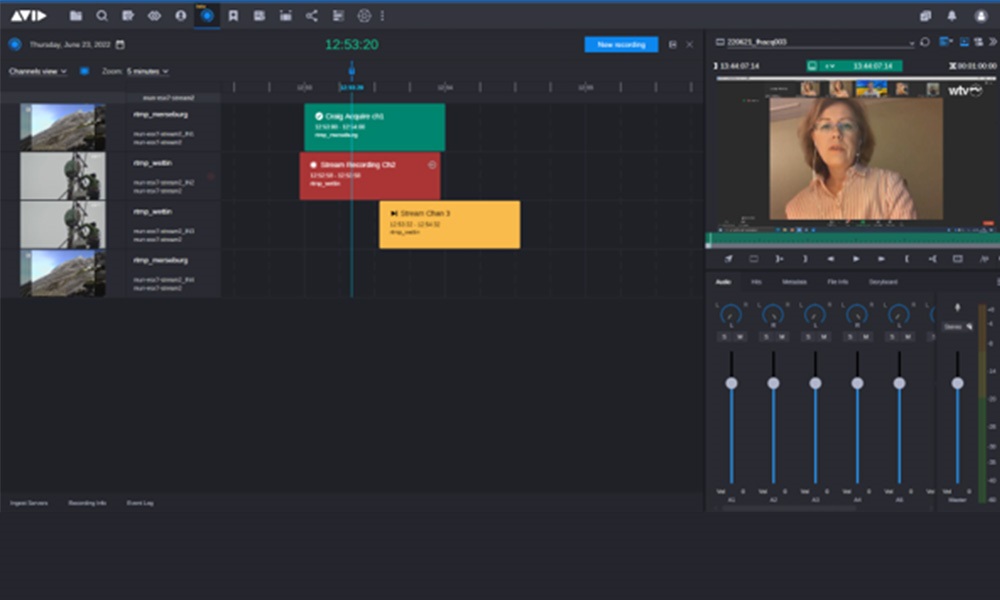 MediaCentral _ Acquire scheduling ingest app