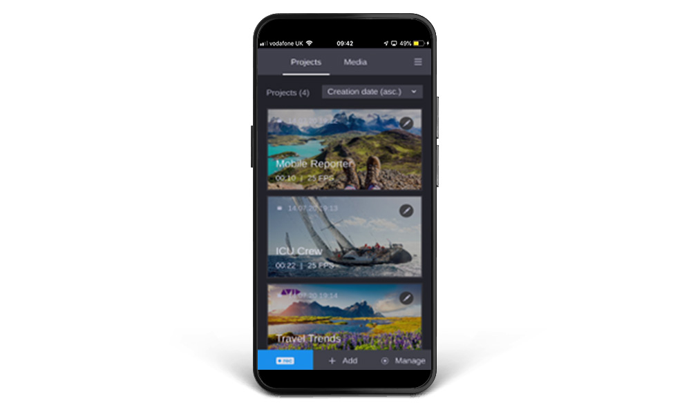 MediaCentral Reporter GUI